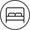 a black circle with a black background