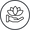 a black circle with a black background